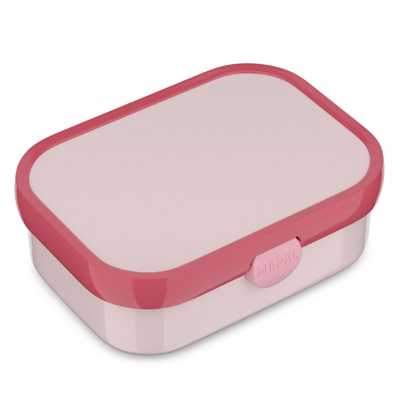 Campus Plastic Lunch Box - Cool Blue, Pink