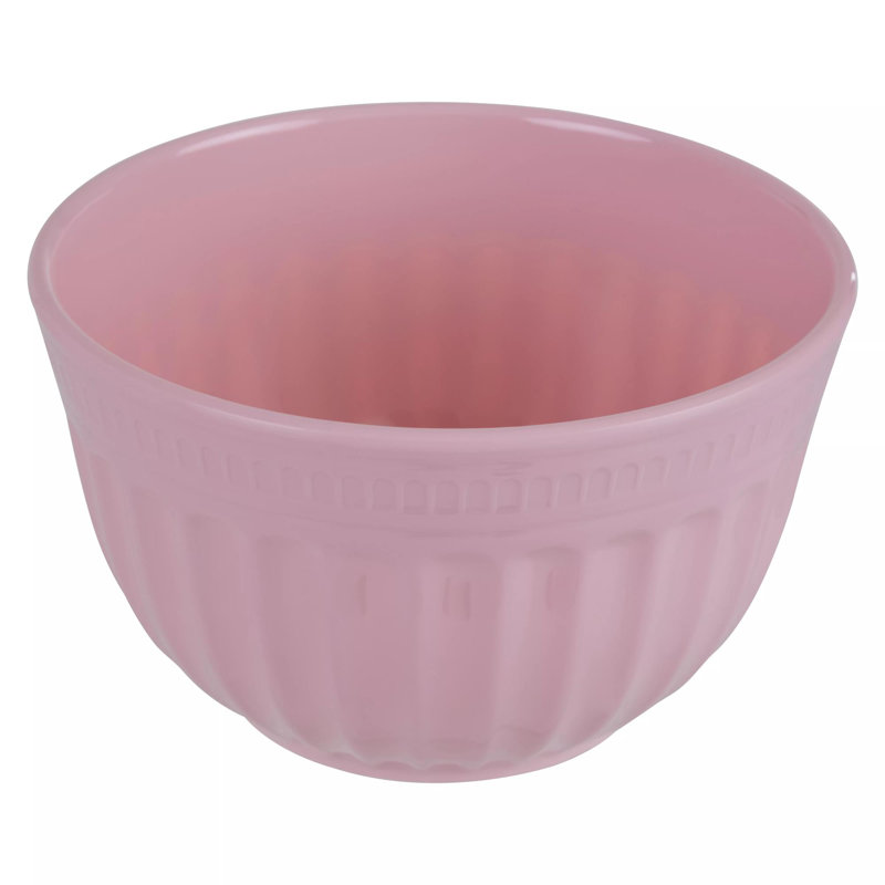 Extra Large Melamine Mixing Bowl, Pink, 27 Cm