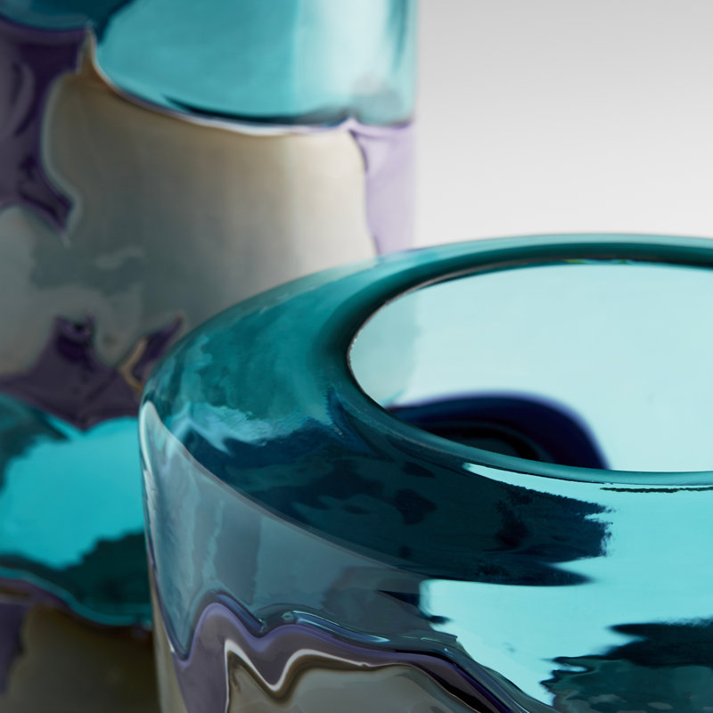 Ahoy Handcrafted Glass Table Vase 1