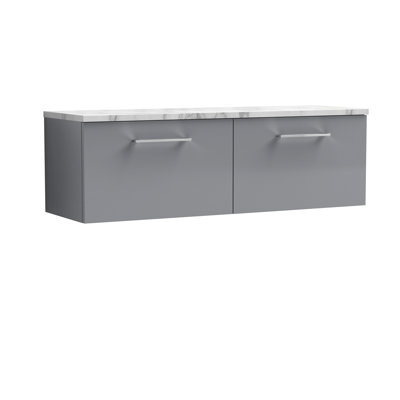 Arno 47.44cm Double Bathroom Vanity Base Only