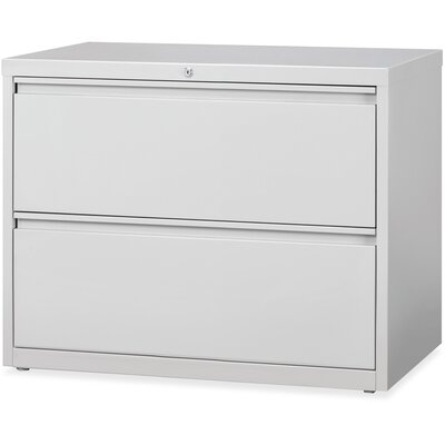 Fortress Telescoping 2-Drawer Lateral Filing Cabinet -  Lorell, 60448