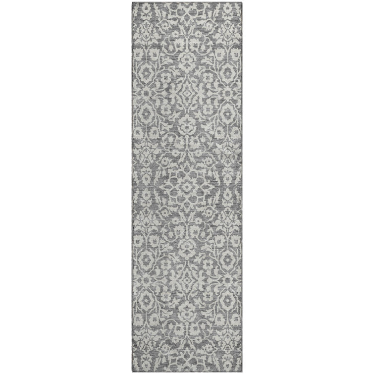 Premium Machine Washable Prisco Gray Rug