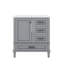 Ensemble de meuble-lavabo moderne 30 po avec 3 tiroirs à fermeture silencieuse et plateau amovible-1268346304-1268346310