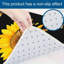 Tapis de cuisine tournesol à motif de citations et papillons, jaune et noir