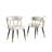 Aarhus Upholstered Gold Metal Side Chair -1180753872