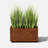 Corten Steel Series Long Box Planter-15304619
