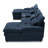 130"  U-Shaped Sofa With Console,Cupholders,6-Seat Upholstered Primary Living Space Furniture,Sleeper Couch Set With Chaise-1965749398