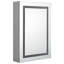 Barfuss 500mm W 700mm H Surface Frameless Medicine Cabinet with Mirror and Fixed Shelves-53259752