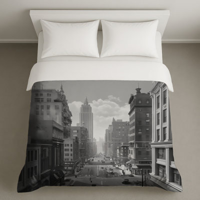 Housses de couette rétro Cityscape Street