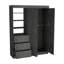 Armoire Rumanu, chambre, chêne fumé