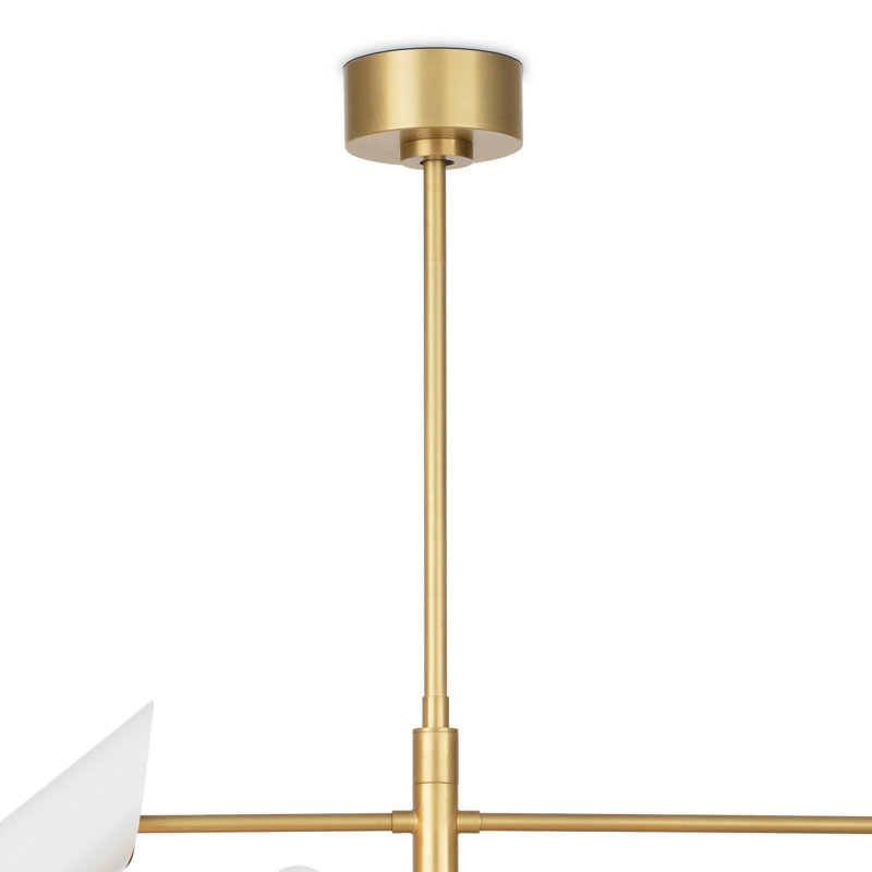 Vest 6 - Light Chandelier, White
