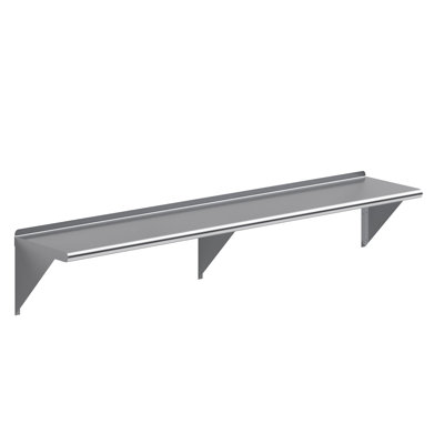 Stainless Steel Wall Mount Shelf
