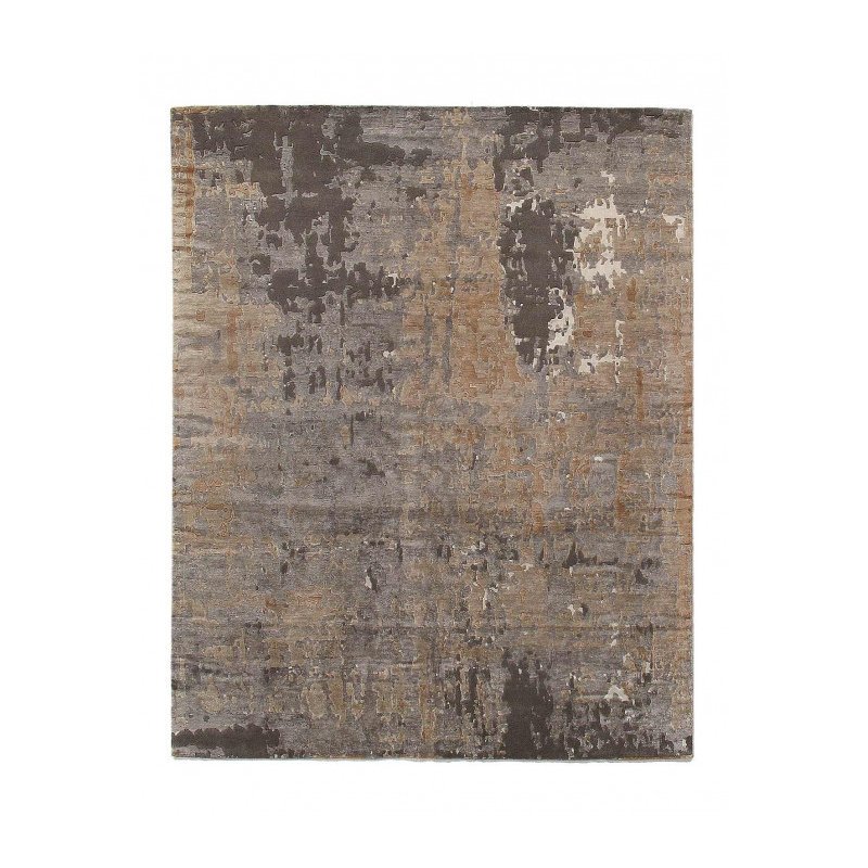 One-of-a-Kind 6' X 9' Area Rug in Silver/Brown