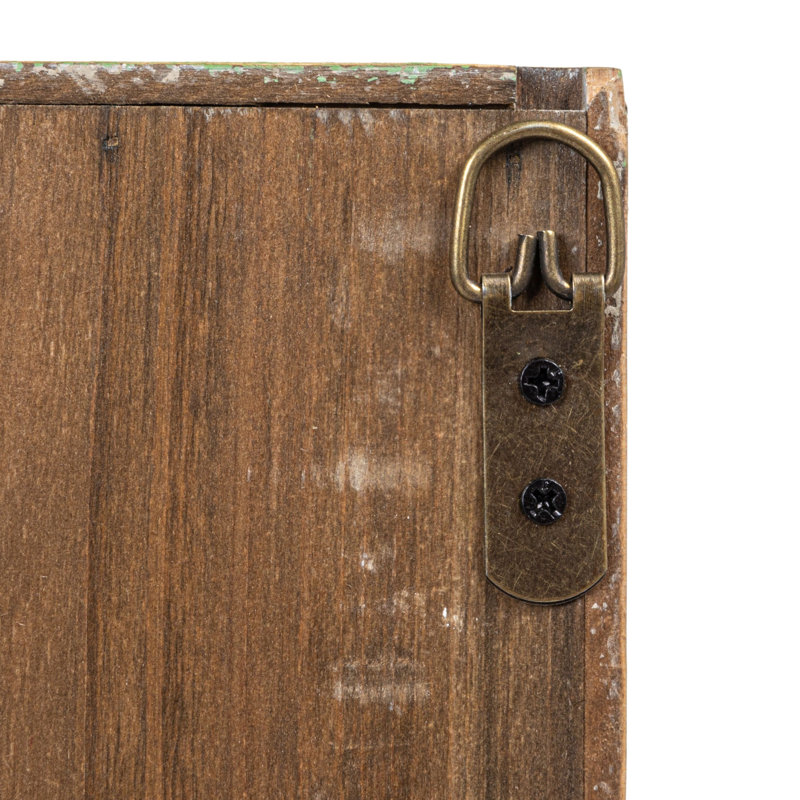 Wood Wall Cabinet with 3 Shelves