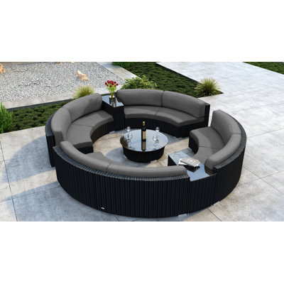Thornaby 8 - Person Patio Conversation Set with Cushions