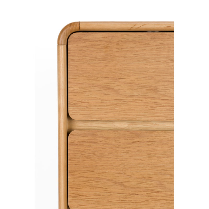 Cabinet Solid Wood Accent Cabinet, Beige