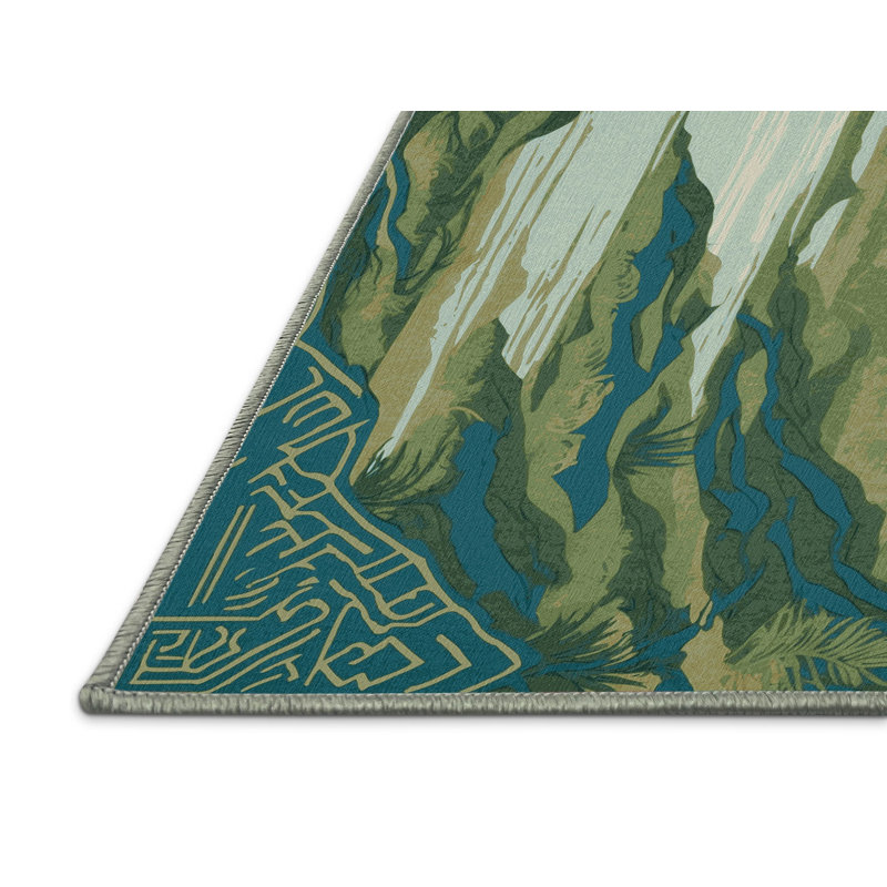 Courage Insignia Rug, Square 6'
