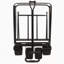 Wagon pliant robuste pivotant sur 360 ° à roue arrière-112369152