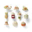 10 Piece Autumn Favorites Ornament Set