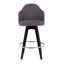 Tabouret de comptoir pivotant 26 po Tincea-70380110