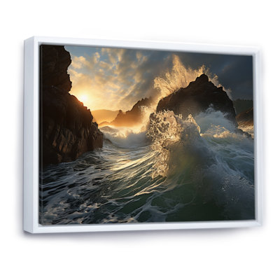 Beach Storm Symphony III - impression
