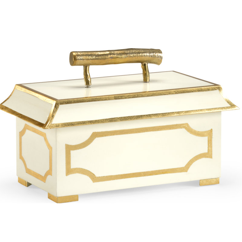 Tole Handmade Wood Decorative Box