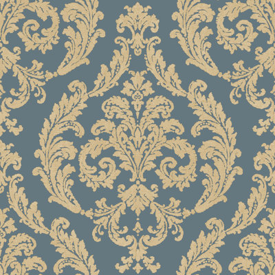 Palazzo 2 Silk Damask Wallpaper Roll