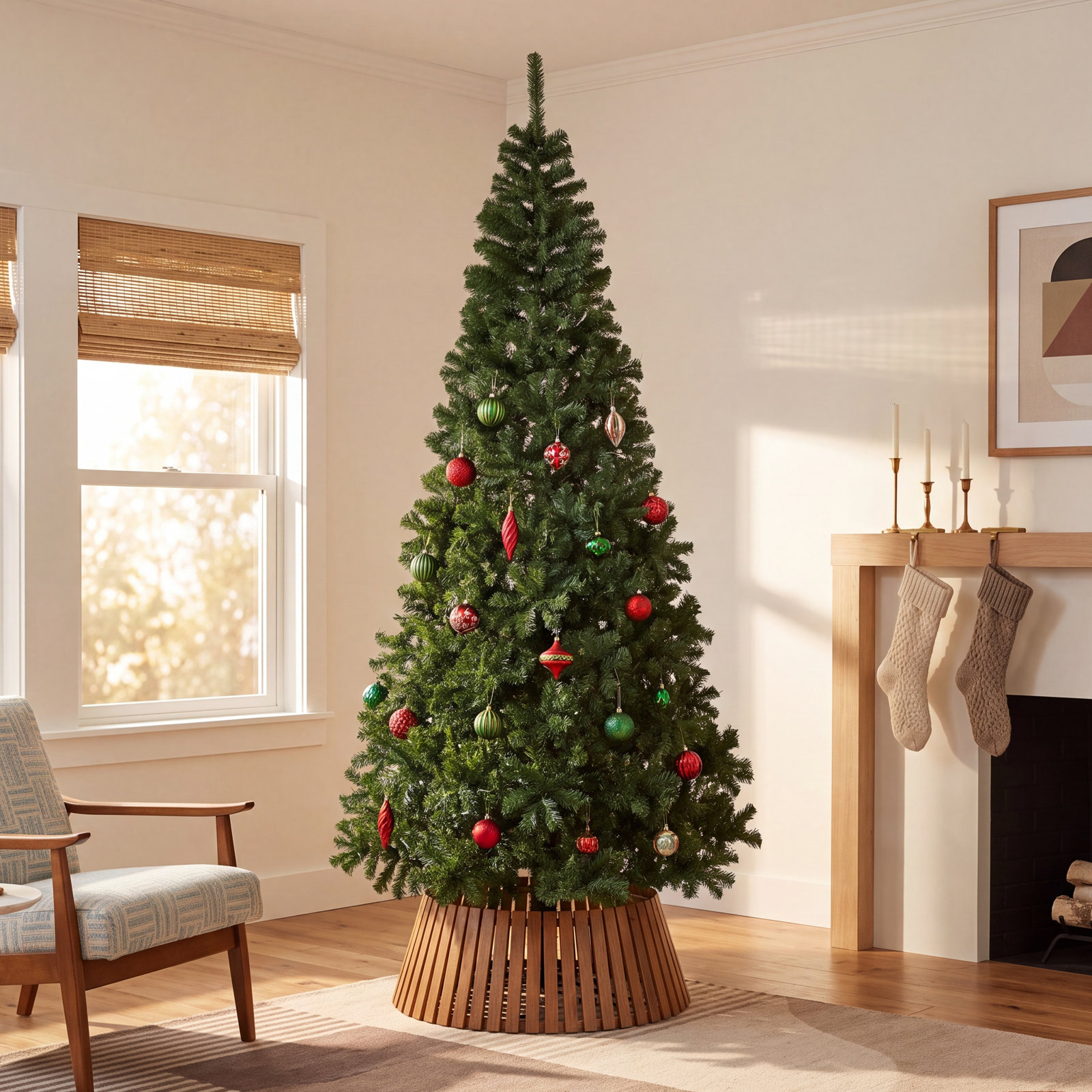 Spruce Christmas Tree, 9' H