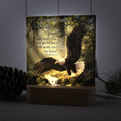 Eagle's Flight W/ Scripture Night Light