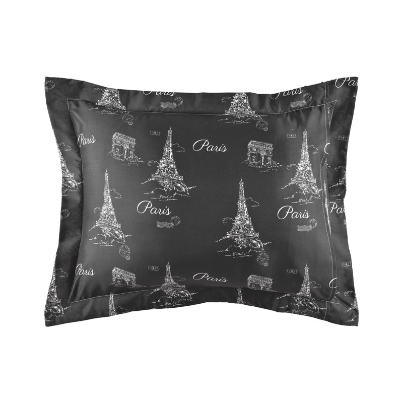 Queen White Microfiber Reversible Bed in a Bag Set