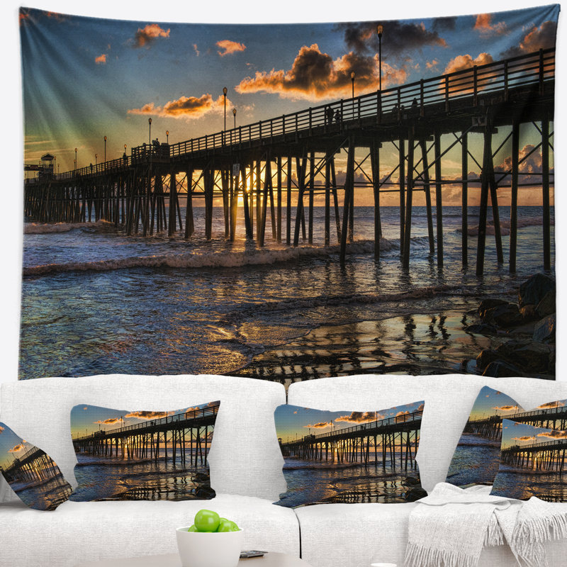 Tapisserie Seascape, H 50 po x l 60 po