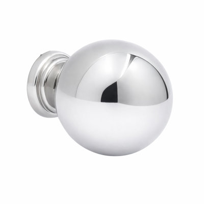 The  Ball Knob 1-1/4" Polished Nickel Knob