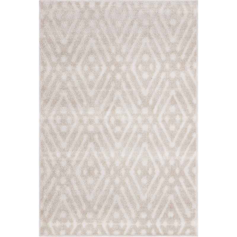 Tapis intérieur / extérieur Sabrina Soto Ella, Rectangle 4 pi 1 po x 6 pi 1 po