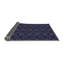 Bleu géométrique/Tapis décoratif gris-1402612518
