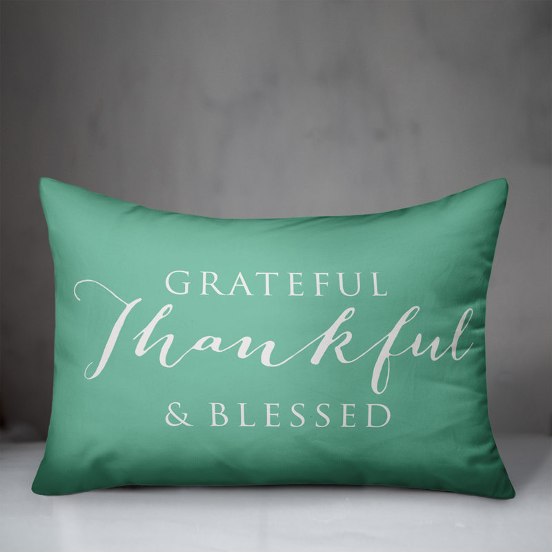Outdoor Reversible Throw Pillow, Mint Green