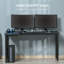 Barkell L-Shaped Metal Base Executive Desk