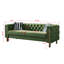 Canapé Chesterfield en velours capitonné Chesterfield