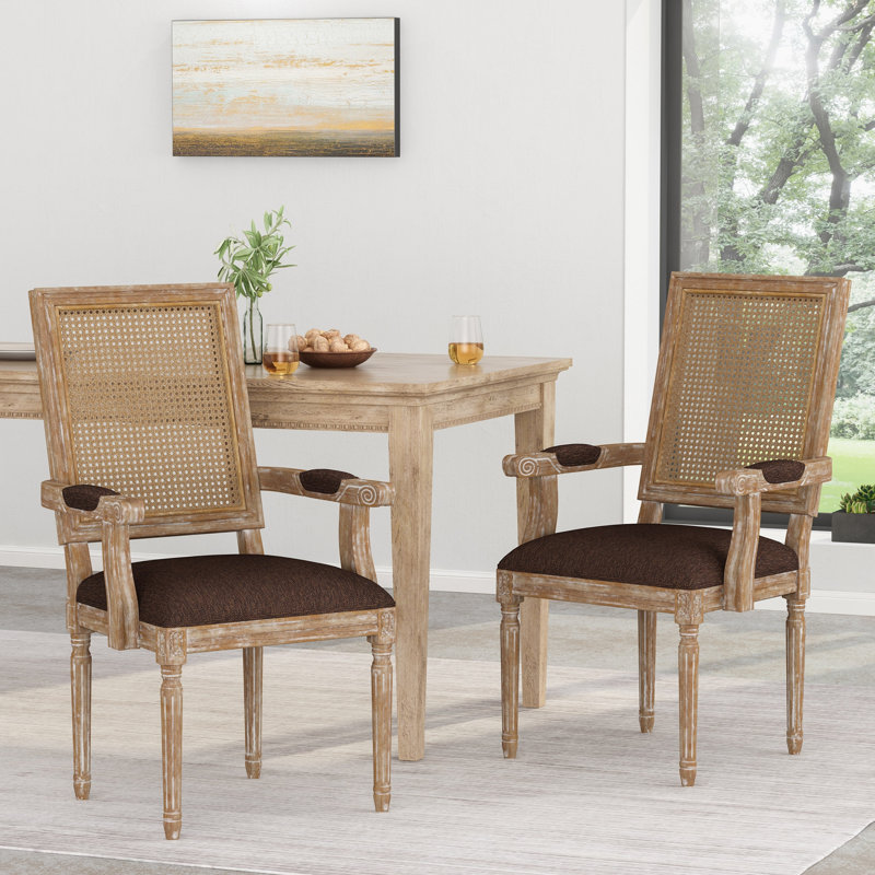 DINING CHAIR 2Pcs/Set, Natural, 2