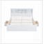 Lit plateforme en bois avec tête de lit sans sommier requis-1247569902