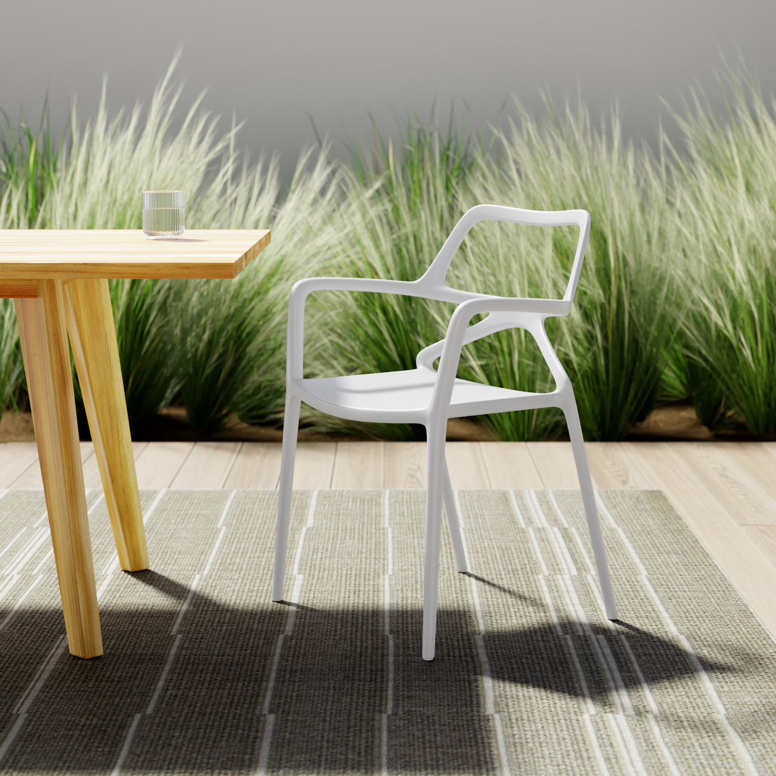 DELTA Chair (Indoor/Outdoor), White