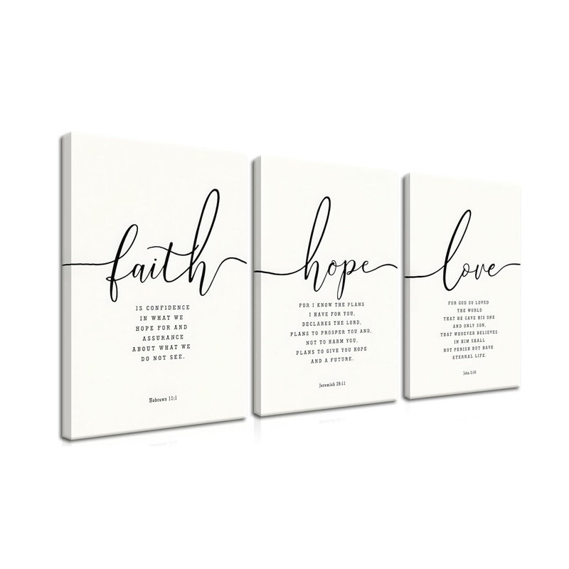 3 Piece Wrapped Canvas Print
