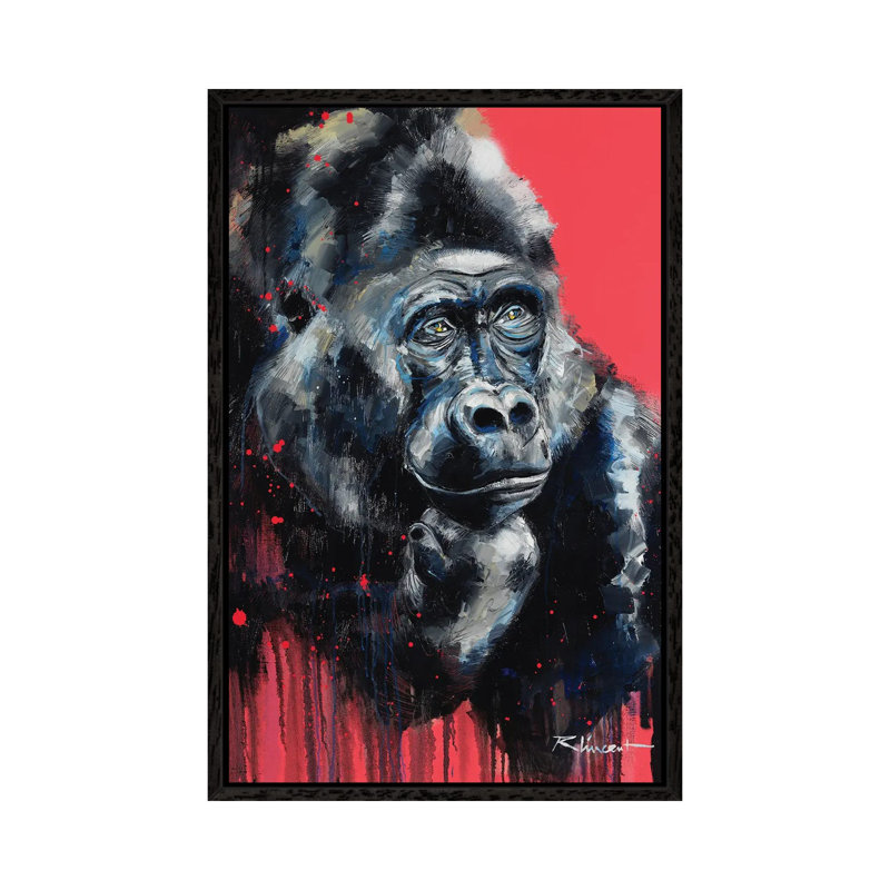 Hope by Vincent Richeux - Floater Frame Gallery-Wrapped Canvas Giclée on Canvas, Black Framed Canvas, 152.5 cm H x 101.5 cm W