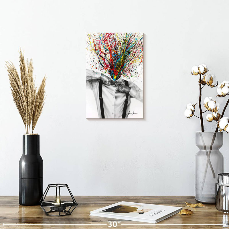Leisha Contemporary Clarity, 36" H x 24" W