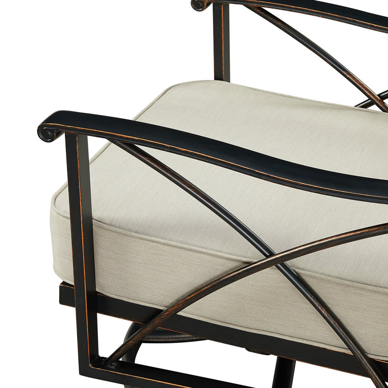 Woodhill Swivel Aluminum Outdoor Lounge Chair