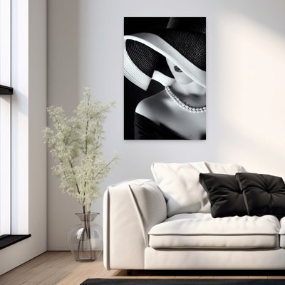 Contemporary Art Classic Elegant Retro Portrait Art