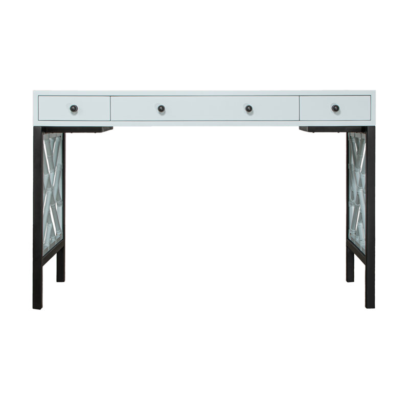 Bureau d'écriture Chippendale, Bleu clair