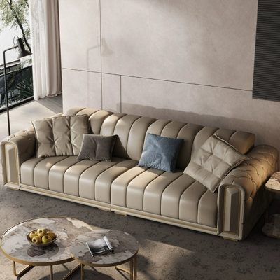 Luxe High-End Straight Sofa