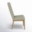 Chaise parsons en tissu d'ameublement Laroche 