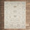 Tapis beige / bleu Mahn