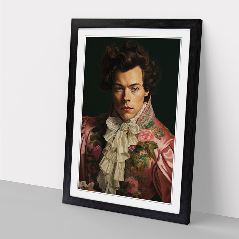 Harry Styles Rococo - Framed Print